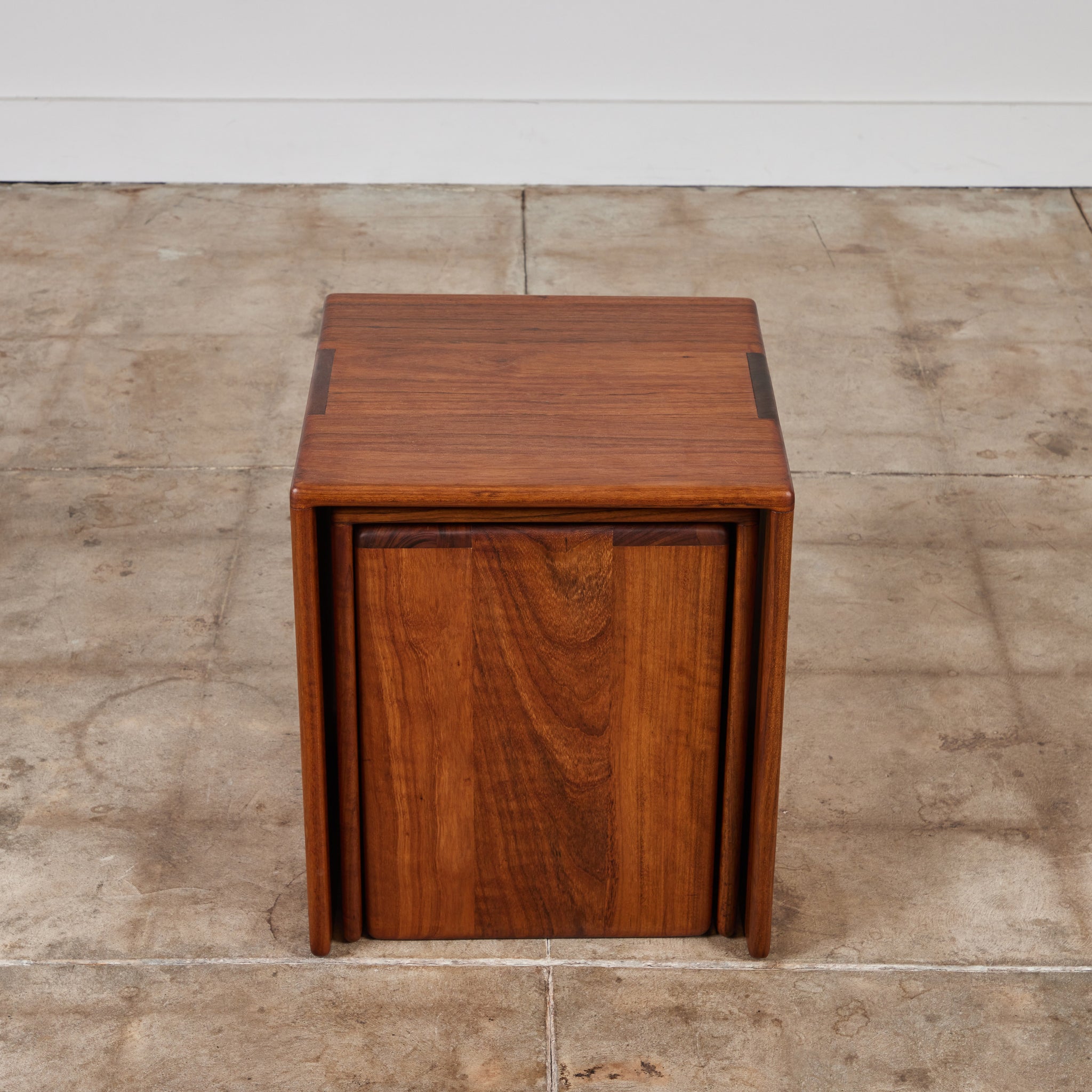Set of Three Gerald McCabe Shedua Nesting Tables