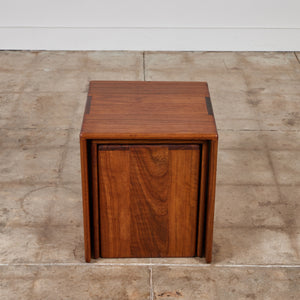 Set of Three Gerald McCabe Shedua Nesting Tables