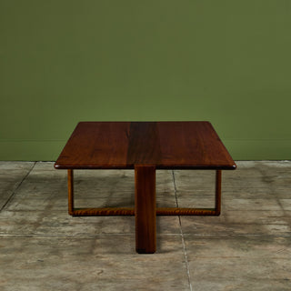 Gerald McCabe Rectangular Shedua Coffee Table