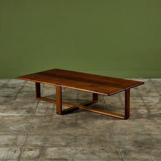 Gerald McCabe Rectangular Shedua Coffee Table