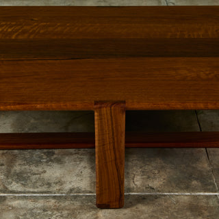 Gerald McCabe Rectangular Shedua Coffee Table