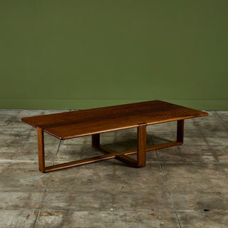 Gerald McCabe Rectangular Shedua Coffee Table