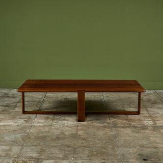 Gerald McCabe Rectangular Shedua Coffee Table