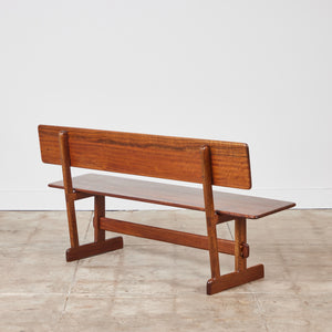 Gerald McCabe Shedua Trestle Bench