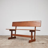 Gerald McCabe Shedua Trestle Bench