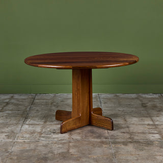 Gerald McCabe Round Shedua Dining Table