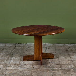 Gerald McCabe Round Shedua Dining Table