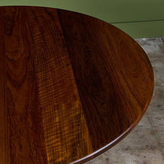 Gerald McCabe Round Shedua Dining Table