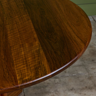 Gerald McCabe Round Shedua Dining Table