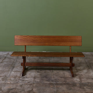 Gerald McCabe Shedua Trestle Bench
