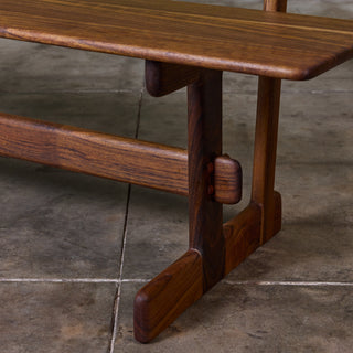 Gerald McCabe Shedua Trestle Bench