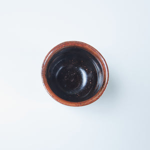 Small Studio Ceramic Cup with Raku Glaze