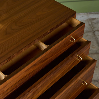Eight Drawer Walnut Dresser by Milo Baughman for Glenn of California