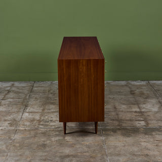 Eight Drawer Walnut Dresser by Milo Baughman for Glenn of California