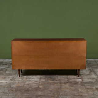 Eight Drawer Walnut Dresser by Milo Baughman for Glenn of California