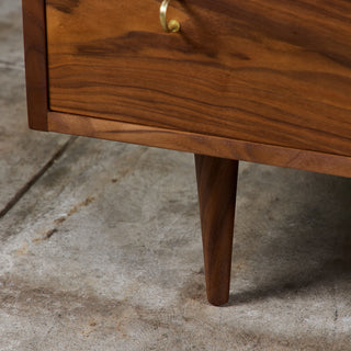 Eight Drawer Walnut Dresser by Milo Baughman for Glenn of California