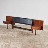 Robert Baron Queen Headboard with Nightstands for Glenn of California
