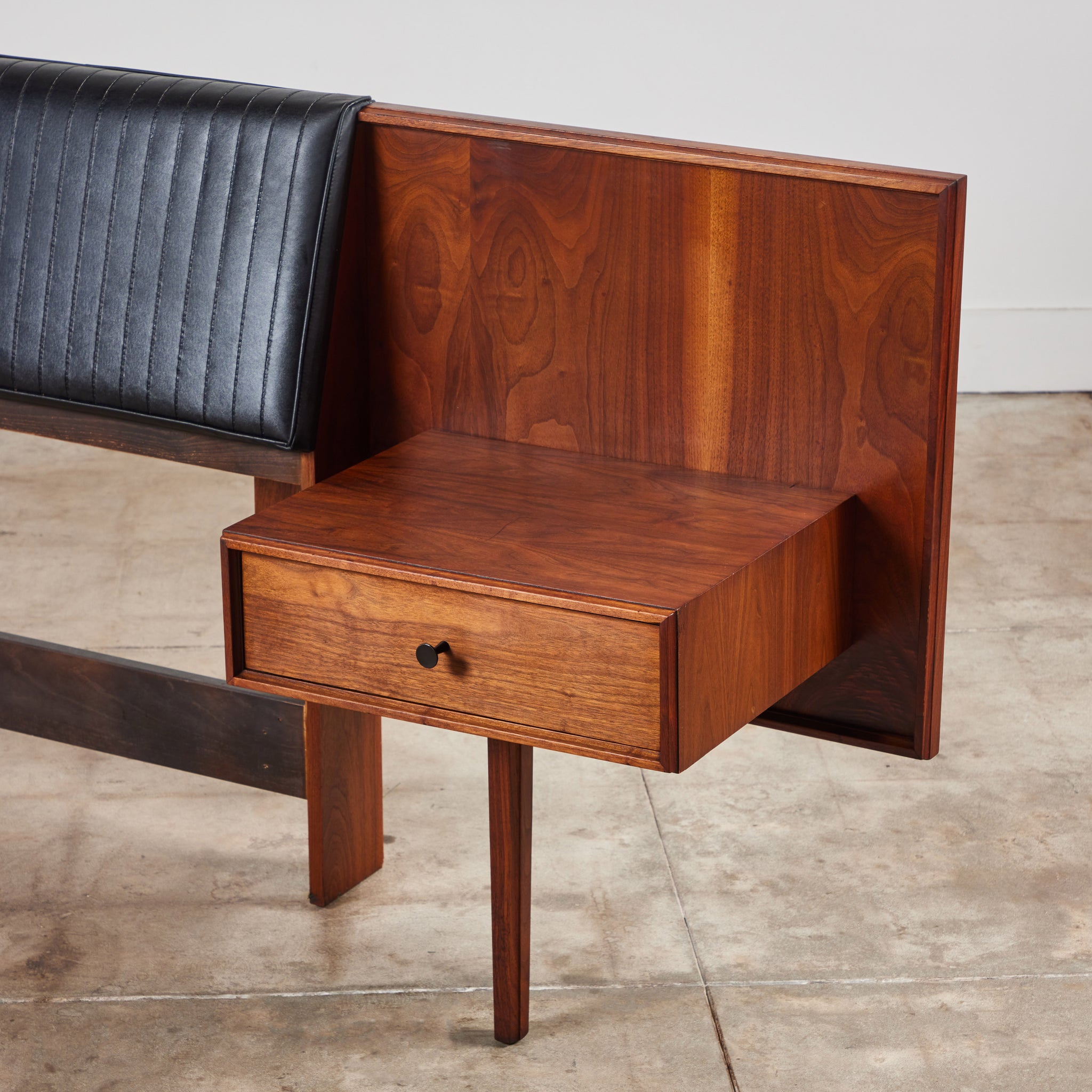 Robert Baron Queen Headboard with Nightstands for Glenn of California