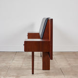 Robert Baron Queen Headboard with Nightstands for Glenn of California