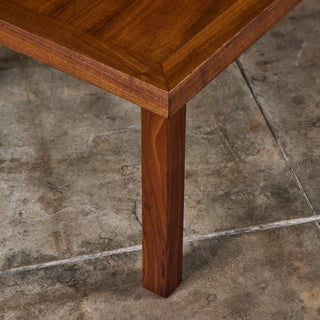 Gordon and Jane Martz Rectangular Coffee Table with Tile Inlay