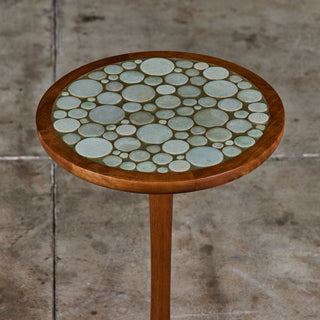 Gordon & Jane Martz 19" Mosaic Coin Tile Side Table