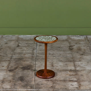 Gordon & Jane Martz 19" Mosaic Coin Tile Side Table