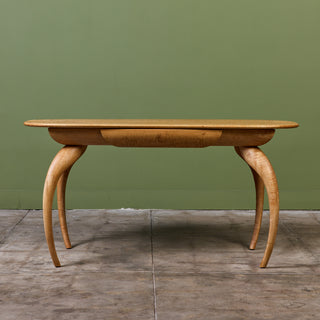 Studio Craft Tiger Oak Desk by Ken Swenson