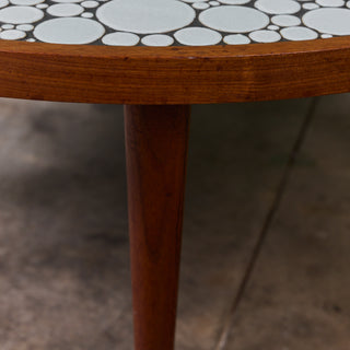 Gordon & Jane Martz Round Mosaic Tile Coffee Table