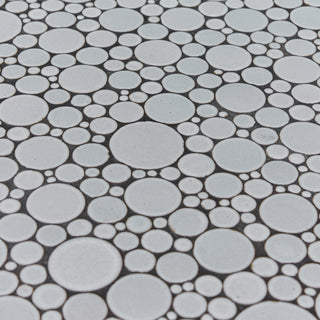 Gordon & Jane Martz Round Mosaic Tile Coffee Table