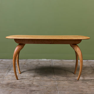 Studio Craft Tiger Oak Desk by Ken Swenson