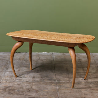 Studio Craft Tiger Oak Desk by Ken Swenson