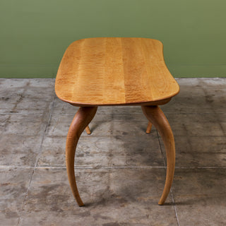 Studio Craft Tiger Oak Desk by Ken Swenson