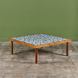 Gordon & Jane Martz Square Mosaic Tile Coffee Table