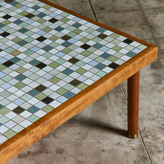 Gordon & Jane Martz Square Mosaic Tile Coffee Table