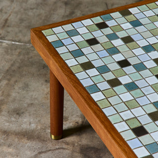 Gordon & Jane Martz Square Mosaic Tile Coffee Table
