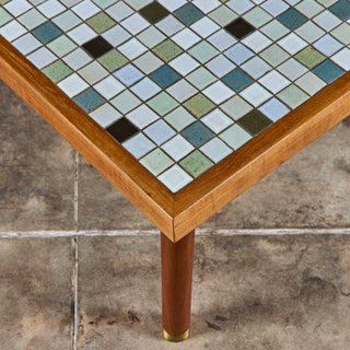 Gordon & Jane Martz Square Mosaic Tile Coffee Table