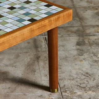 Gordon & Jane Martz Square Mosaic Tile Coffee Table
