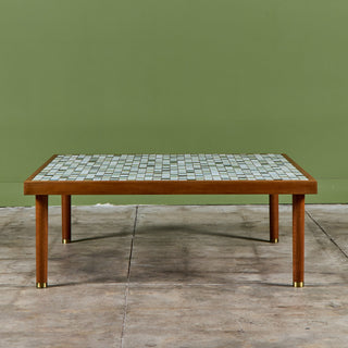 Gordon & Jane Martz Square Mosaic Tile Coffee Table