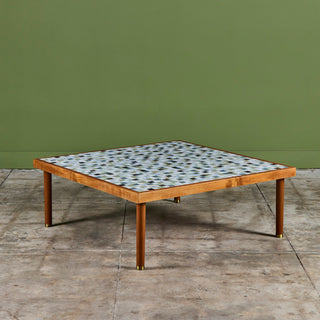 Gordon & Jane Martz Square Mosaic Tile Coffee Table