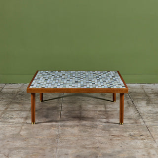 Gordon & Jane Martz Square Mosaic Tile Coffee Table