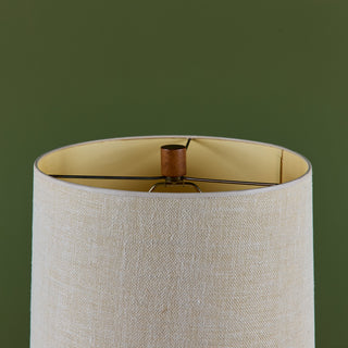 Gordon and Jane Martz Black Ceramic Table Lamp for Marshall Studios