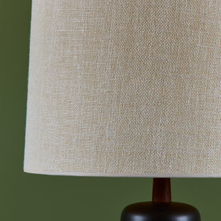 Gordon and Jane Martz Black Ceramic Table Lamp for Marshall Studios