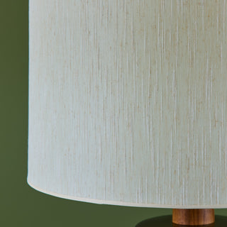 Gordon and Jane Martz Oversized Dark Navy Incised Ceramic Table Lamp