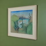 Landscape Pastel Painting by Linda Jacobson