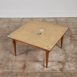 Hand Laid Mosaic Tile Coffee Table in the Style of Tue Poulsen