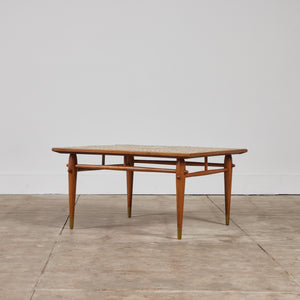 Hand Laid Mosaic Tile Coffee Table in the Style of Tue Poulsen