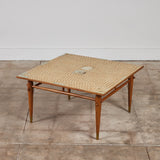 Hand Laid Mosaic Tile Coffee Table in the Style of Tue Poulsen