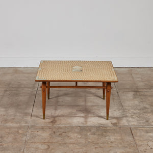 Hand Laid Mosaic Tile Coffee Table in the Style of Tue Poulsen
