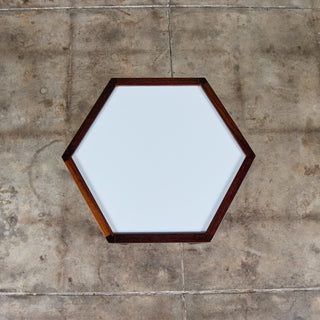 Hans C. Andersen Hexagonal Side Table