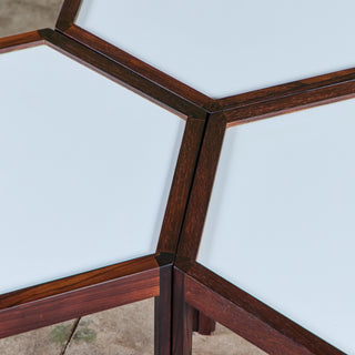 Hans C. Andersen Hexagonal Side Table